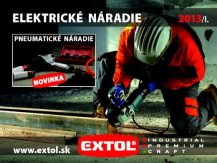 Leták EXTOL , katalóg Elektrické a pneumatické náradie 2013